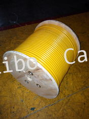 75 Ohm VHF Leaky Feeder Coaxial Cable In Mine , Fire Retardant Jacket
