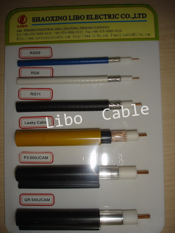 75 ohm RG6 Coaxial Cable Standard Shield Coaxial Cable CATV Cable with