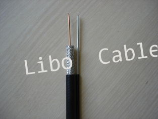 RG6 75 Ohm Coaxial Cable With Messenger  CCTV Coaxial Cable  RG6 Coaxial Cable