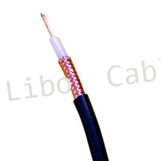 Braided RG58A/U Coaxial Cable , 50 Ohm Cable With Low Signal Loss For CCTV, Broadcast station