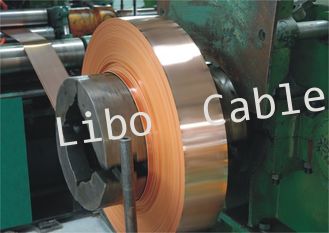 Shield Copper Foil For Rf Cable , Leaky Feeder Cable Copper Strip Test