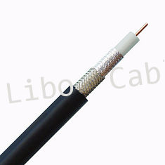 Bare Copper 7D-FB Coaxial Cable , PVC Jacket 50 Ohm Cable for CDMA Telecommunication System